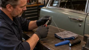 How to Shape a Coat Hanger for Car Door Unlocking